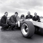 Chapman, Phillipe, Duckworth, Hill, Costin and a Lotus 49