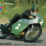 Carruthers on a Benelli in 1969