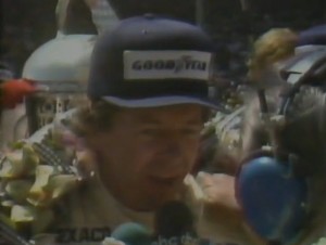 Sneva post race