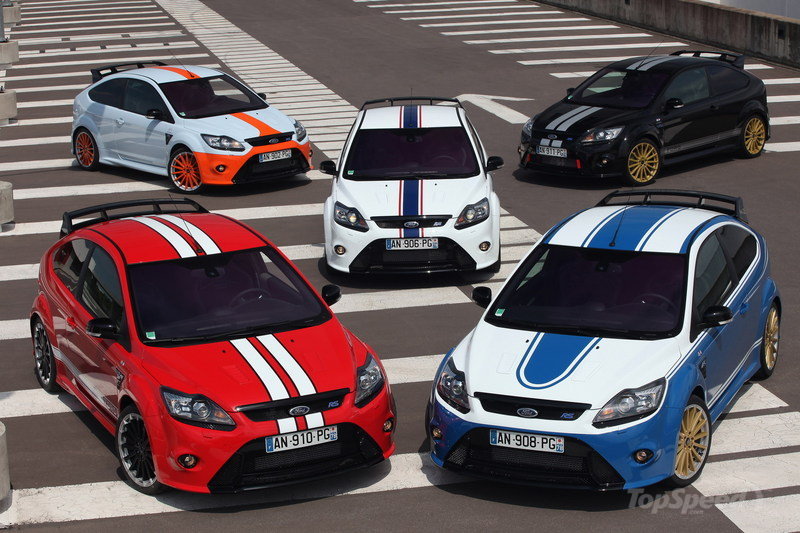Ford Focus Rs 2010. Ford Focus RS goes retro with