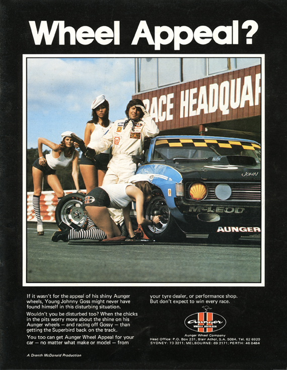 Classic Ads Wheel Appeal Motorsport Retro