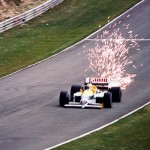 Nigel Mansell Williams Honda FW11 F1 1986