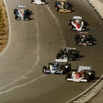 Rick Mears leads
