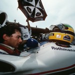 Senna on the grid Imola 1994