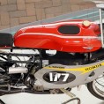 Taveri's Honda 125 photographed in the Honda Hall, Motegi