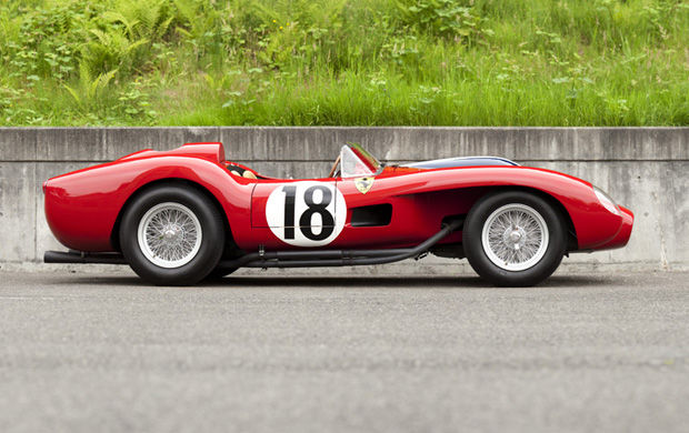  1639 million 1957 Ferrari Testa Rossa sets new world record at Gooding 