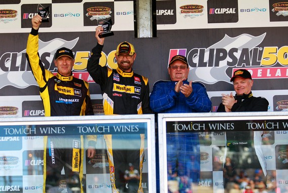 2012TCM-Clipsal500-Miedecke-Bowe-Hunter-Stillwell