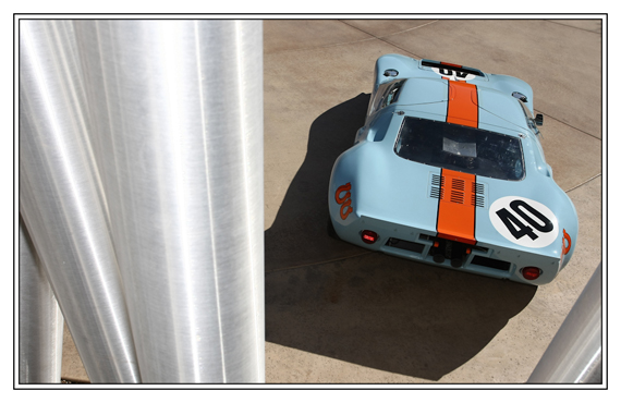 1968 Ford GT40 Gulf-Mirage Lightweight Racing Car 1968 Ford GT40 Gulf-Mirage Lightweight Racing Car