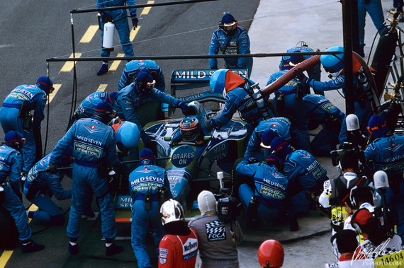 Video Jos Verstappen F1 Pit Fire Motorsport Retro