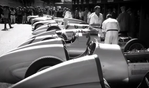 Silver arrows at Goodwood Silver arrows at Goodwood