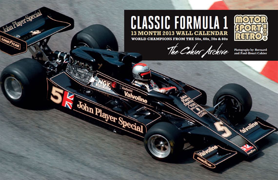 CLASSIC FORMULA 1 13 MONTH 2013 WALL CALENDAR CLASSIC FORMULA 1 13 MONTH 2013 WALL CALENDAR