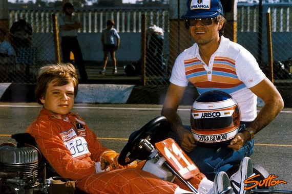 Rubens_Dad_Karting_Sutton
