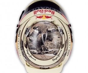 Vettel Monaco helmet