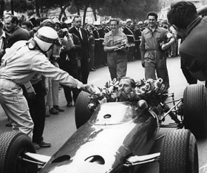 Graham Hill at Monaco 1965