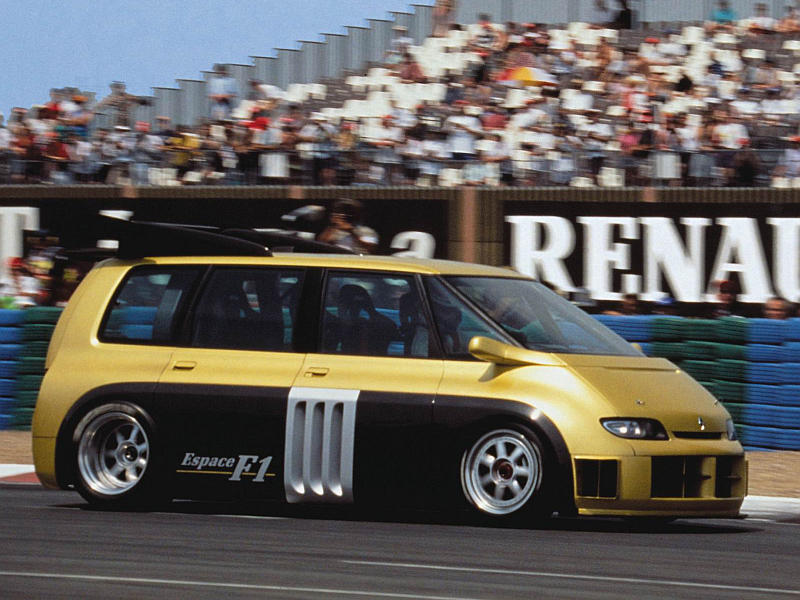 Renault minivan f1