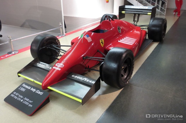 1986 - Ferrari 637 front