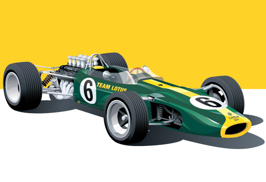 Keeping It Clean (And Classy) The Classic Motorsport Art of Arthur