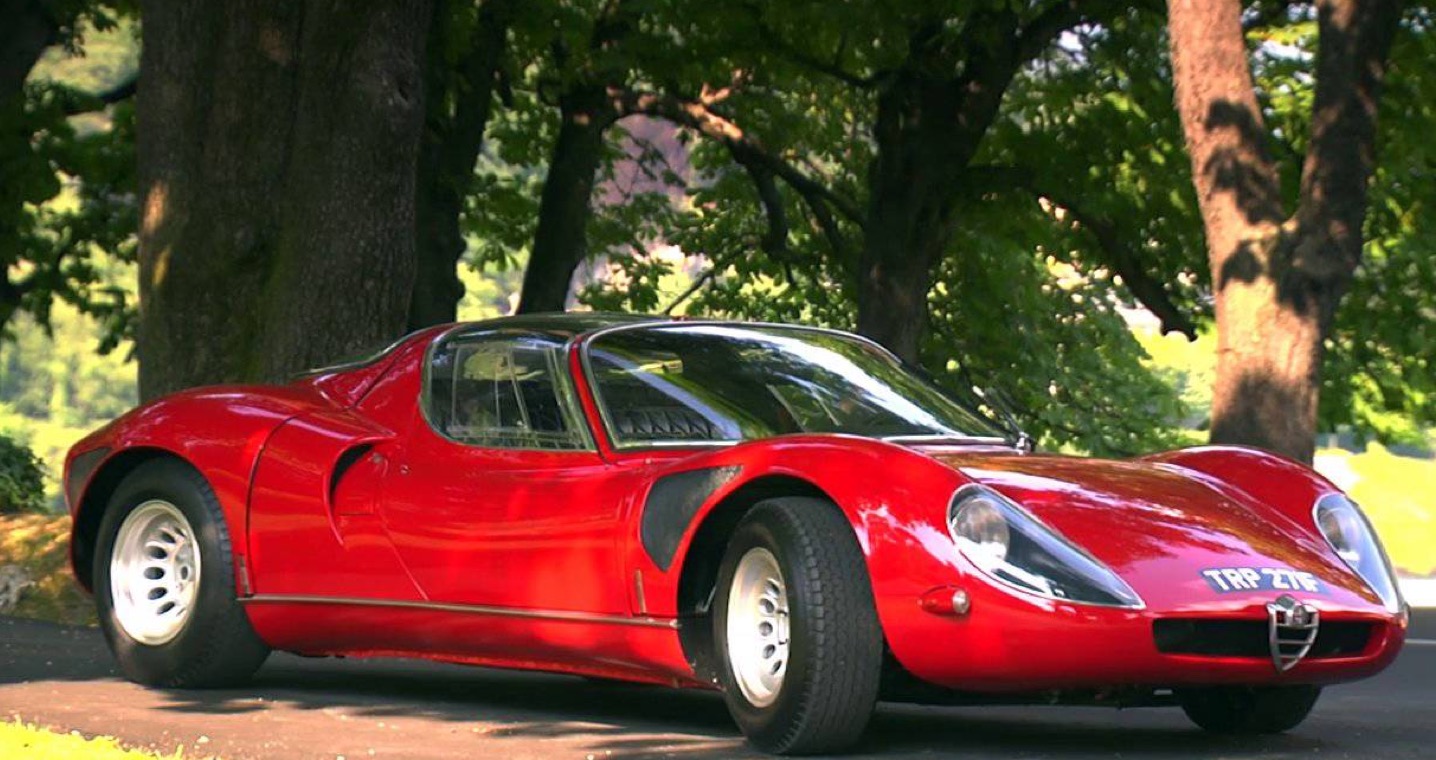 Alfa Romeo 33 Stradale Road Racer Arturio Merzario Video