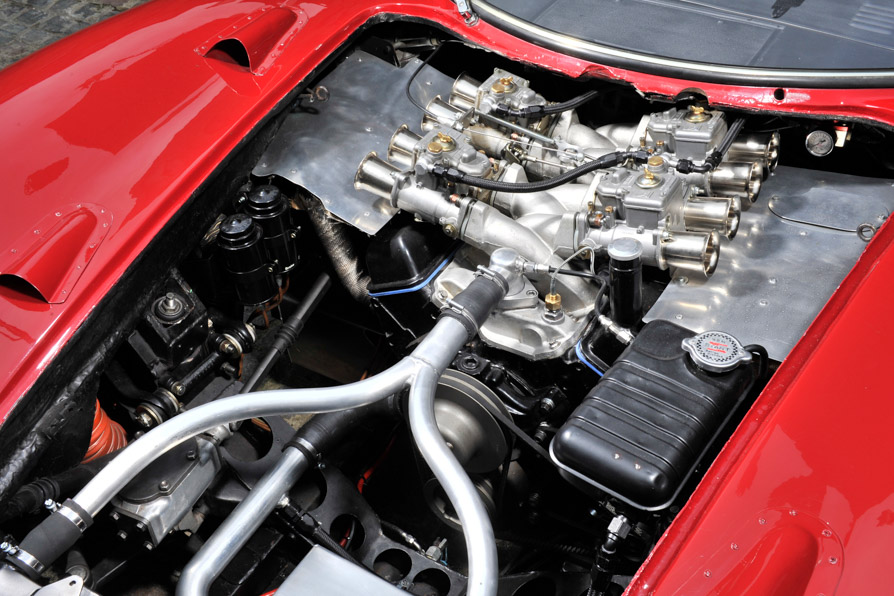 litre big block was dropped into the car in preparation for the 