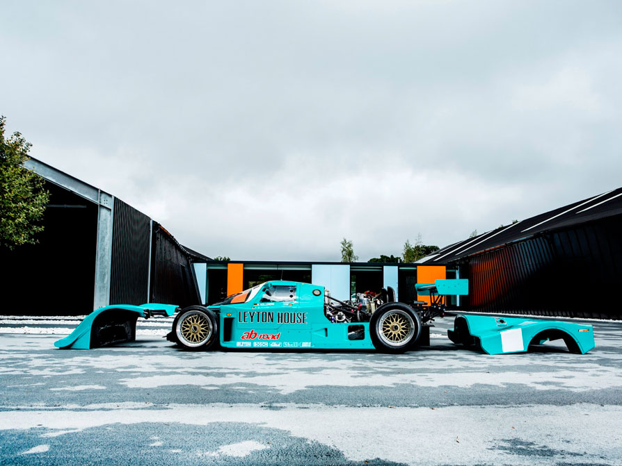 Awesome in Aquamarine ExLeyton House Racing 1988 Porsche 962 CK6 For Sale
