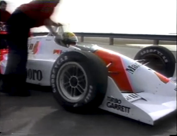 Senna IndyCar Test