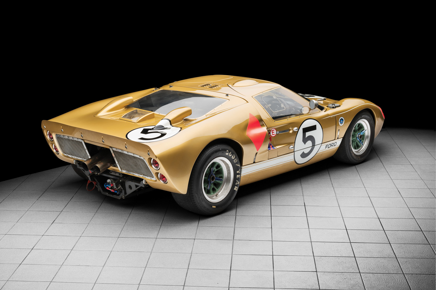 I Love Gold! 1966 Ford GT40 Mk II Heads to Auction I Love Gold! 1966 Ford GT40 Mk II Heads to Auction