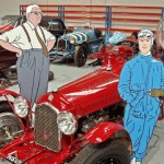 Enzo Ferrari, Nuvolari and an Alfa Romeo