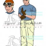Juan Manuel Fangio Drawing
