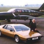 Colin Chapman and a Lotus Esprit