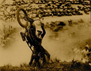 Vintage Motorbike Hill Climb