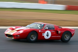 the other GT40 in the race Driven by Anthony and Ollie Hancock ...