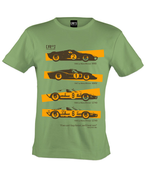 New Retro T Shirts from RACE RALLY ROAD Motorsport Retro