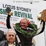 John Smith, winner of the Revival Feature, and Sir Jack