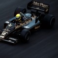 Senna in the Lotus 98T