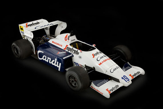 Miniature Spark 1/43 Toleman TG184 N°20 – Pierluigi Martini GP Italie 1984 – Résine
