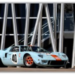 1968 Ford GT40 Gulf-Mirage Lightweight Racing Car