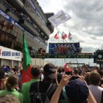 Adrian Fernandez Le Mans Podium