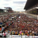 Adrian Fernandez Le Mans Podium