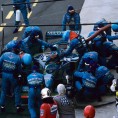Schumacher Refuelling at Jerez, 1994