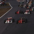 Suzuka 1990 Prost and Senna