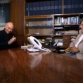 Sir Patrick Stewart and Sir Stirling Moss