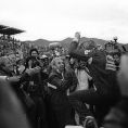 James Hunt and Teddy Mayer