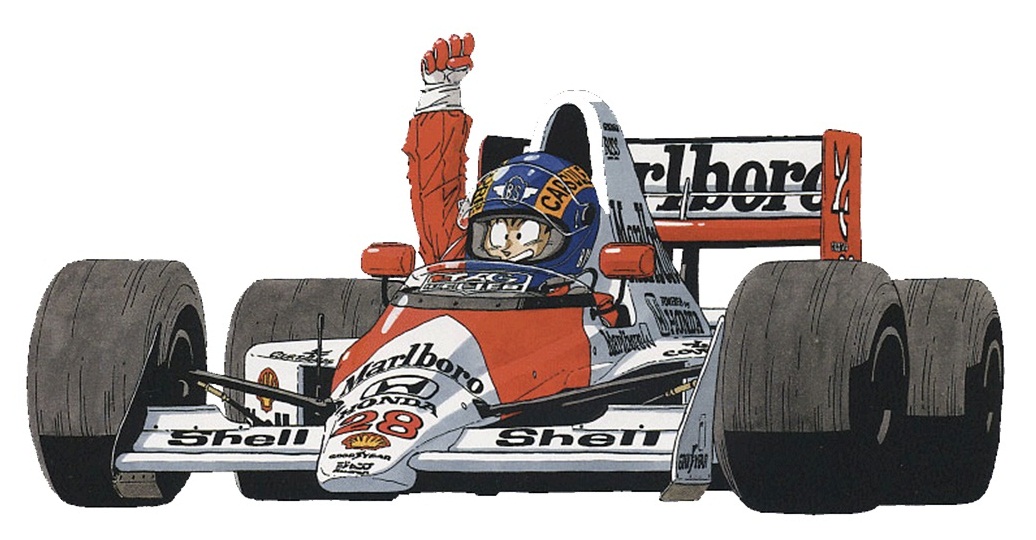 Weird F1 sponsors: Senna and Dragon Ball Z - Motorsport Retro