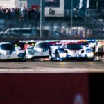 2014 24 Hours of Le Mans Racing Action