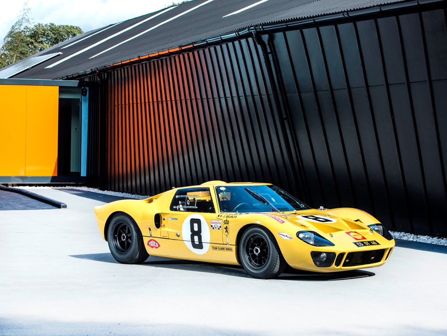 CA18b Ford GT40 n.8 Le Mans 1968 - Slot Car-Union