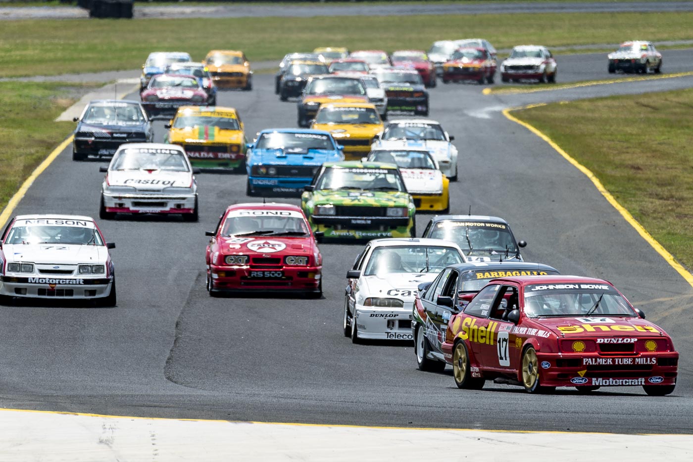 Heritage Touring Cars at the 2021 HSRCA Sydney Classic